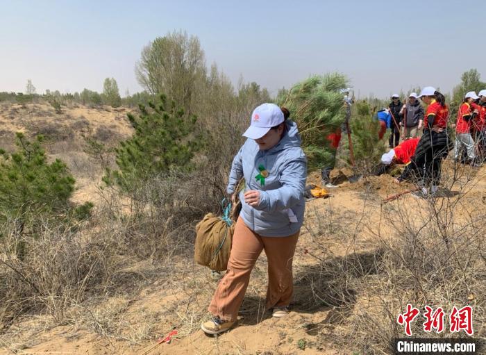 投注：14國畱學生初春赴內矇古庫佈其沙漠 共植友好林